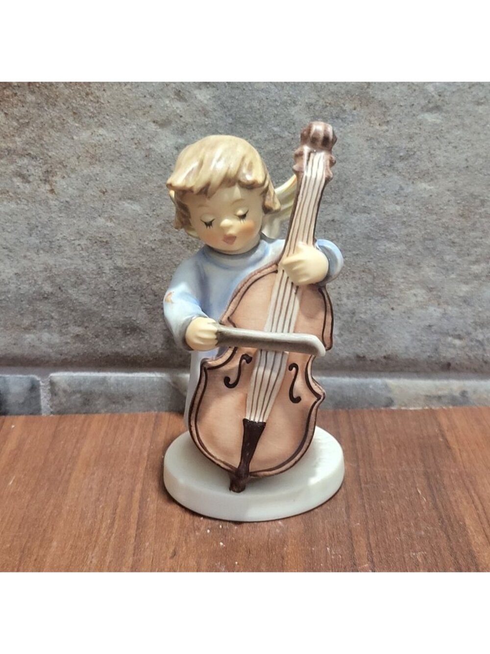 Goebel Hummel String Symphony Angel Cello Figurine TMK8